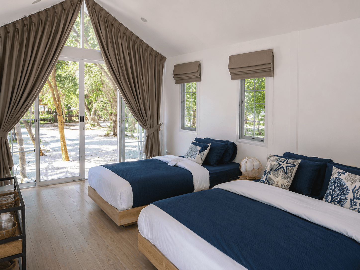 Garden Villa twin bedroom